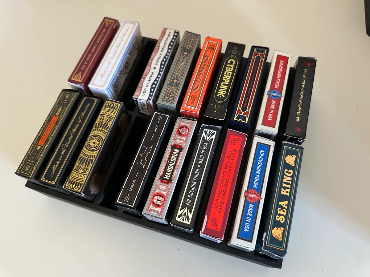 Range-cartes pour 20 jeux