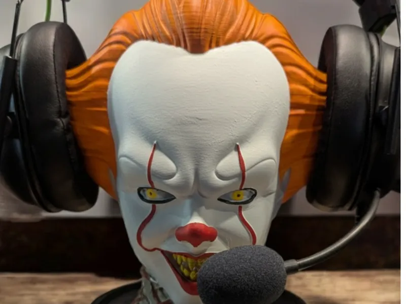 Pennywise headset stand