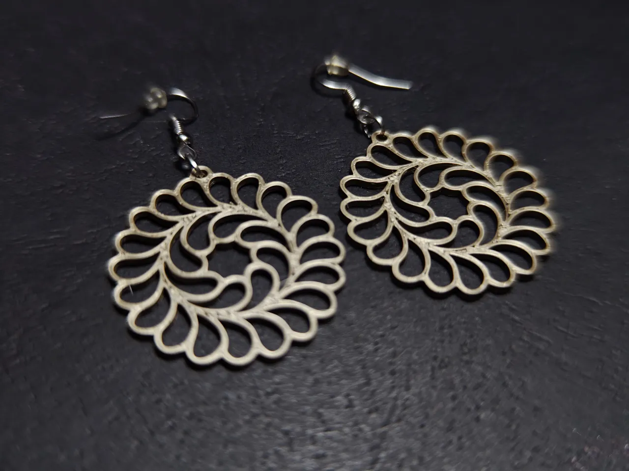 Spiral Harmony Earrings view 3
