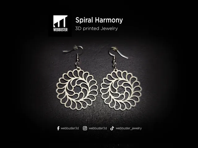 Spiral Harmony Earrings