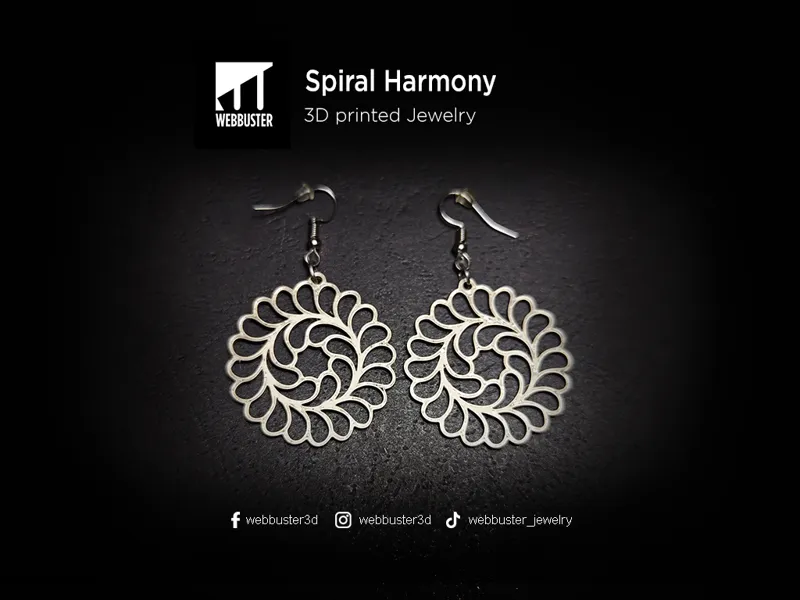 Spiral Harmony Earrings