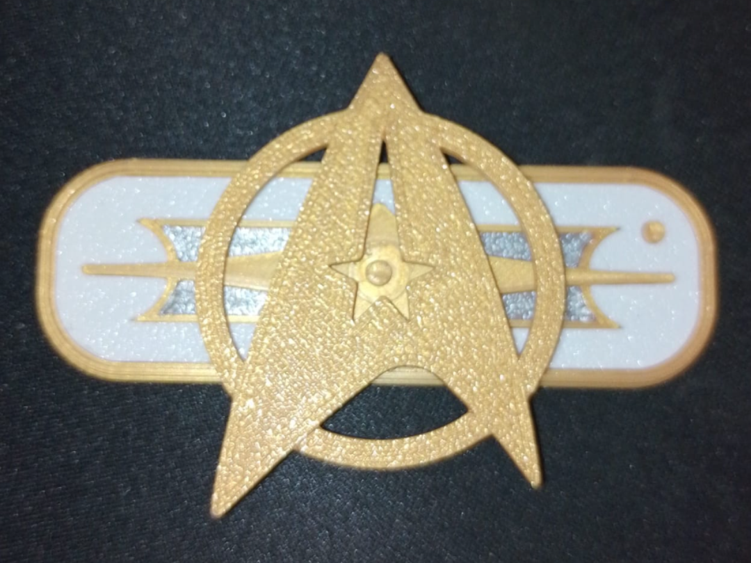 Star Trek Movie II-VII Badge