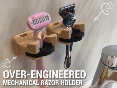 Mechanical Razor / Shaver Holder - Fidget