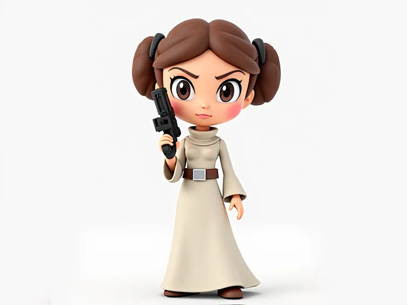 Princess Leia Chibi ! Figurine star wars