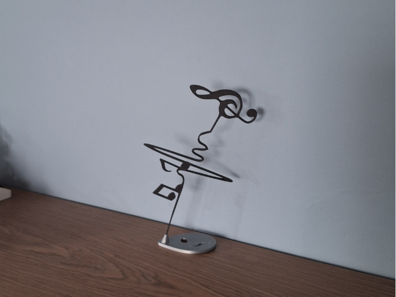 Music is my heartbeat Statuette - home decor
