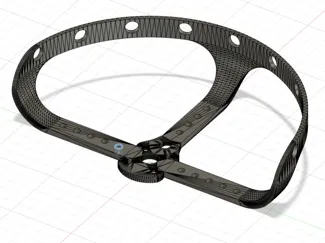 Drone Prop Guard with holes