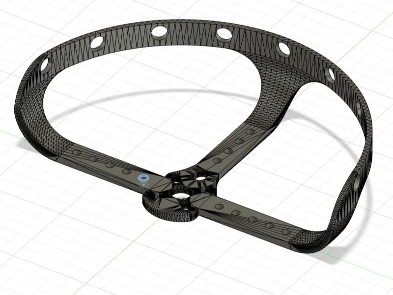 Drone Prop Guard with holes