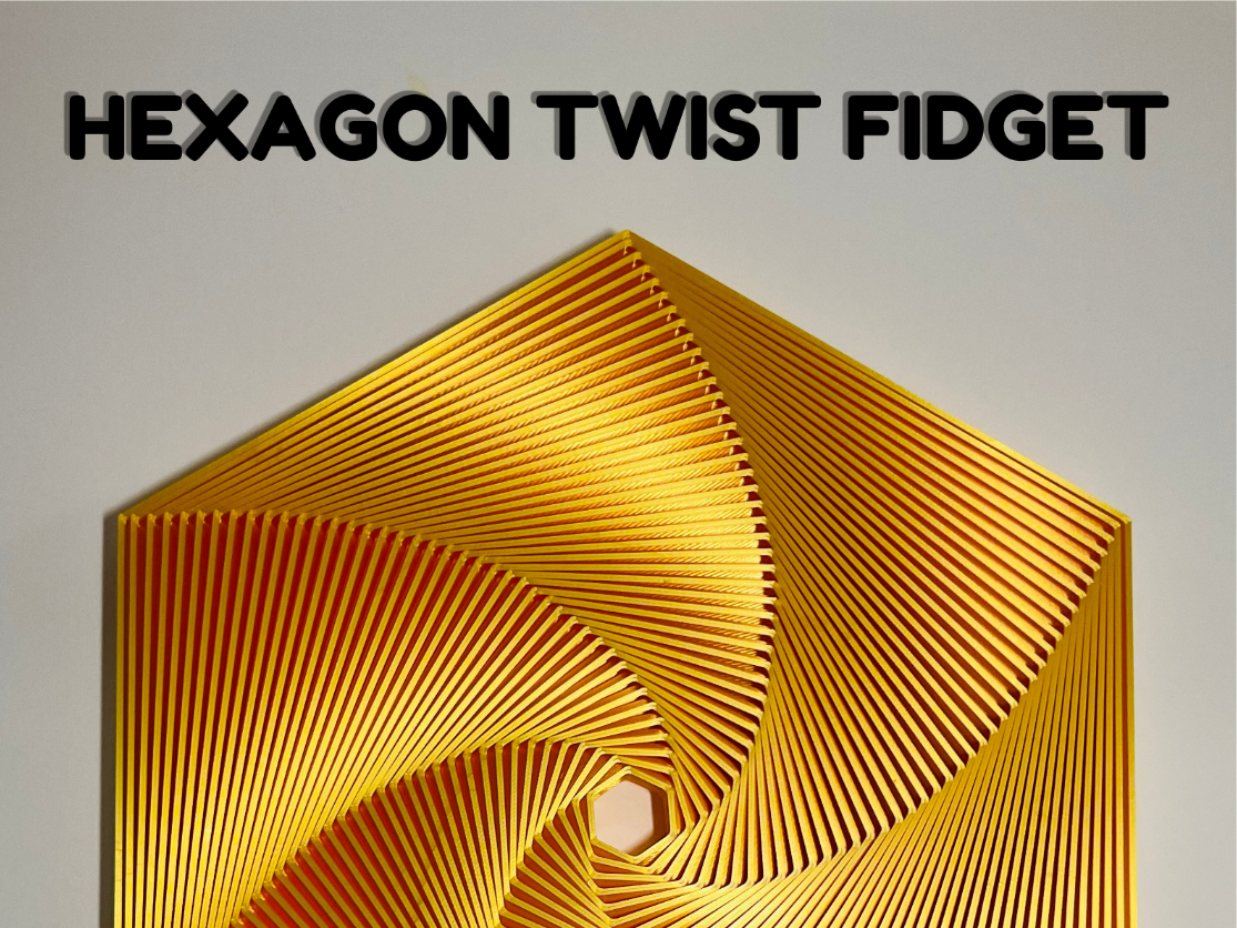 Hexagon Twist Fidget