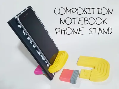 Composition Notebook Phone Stand