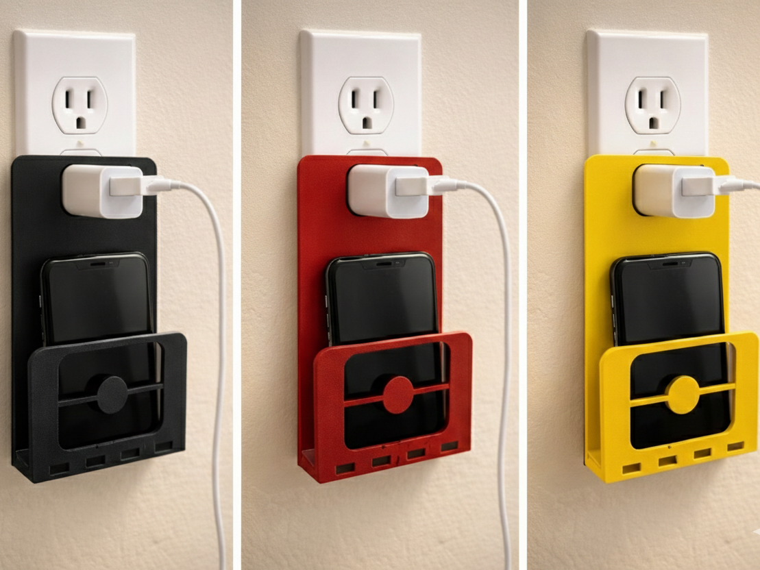 Parede Mounted Celular Charging Suporte