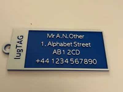 lugTAG - Personalised Luggage Tags
