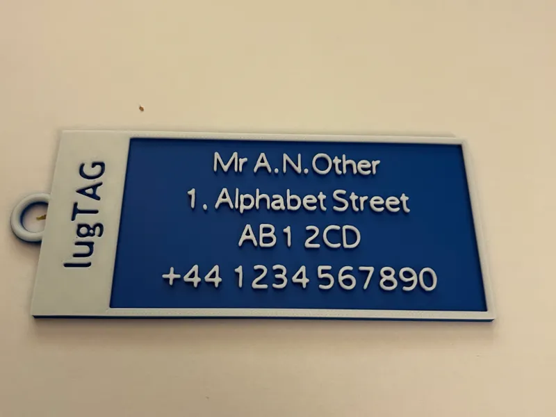 lugTAG - Personalised Luggage Tags