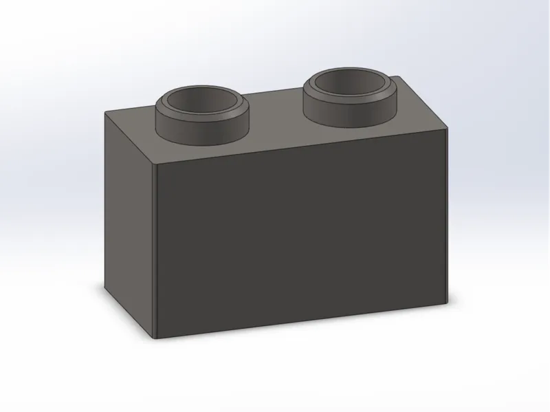 1x2 brick
