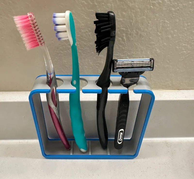 4 Slot Toothbrush Holder
