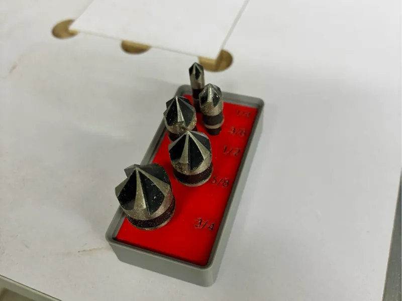 Irwin Countersink Storage - Gridfinity