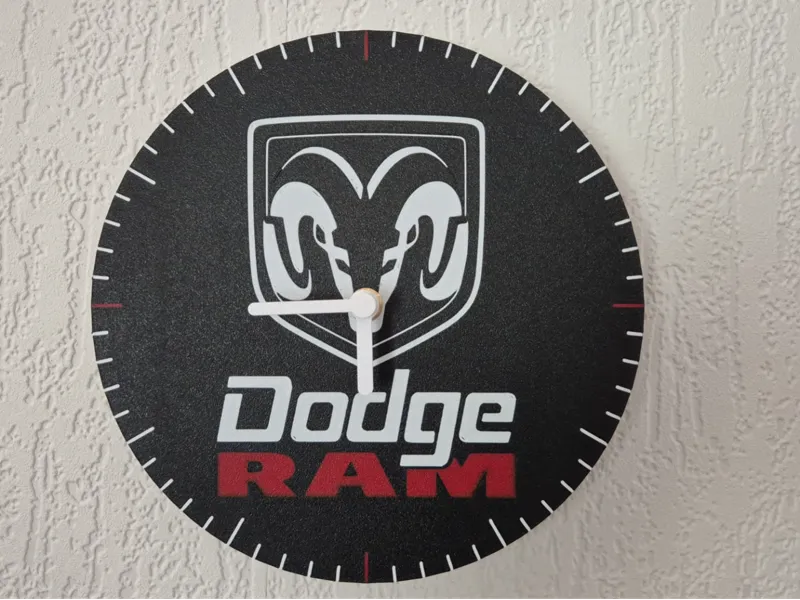 Dodge Ram Clock