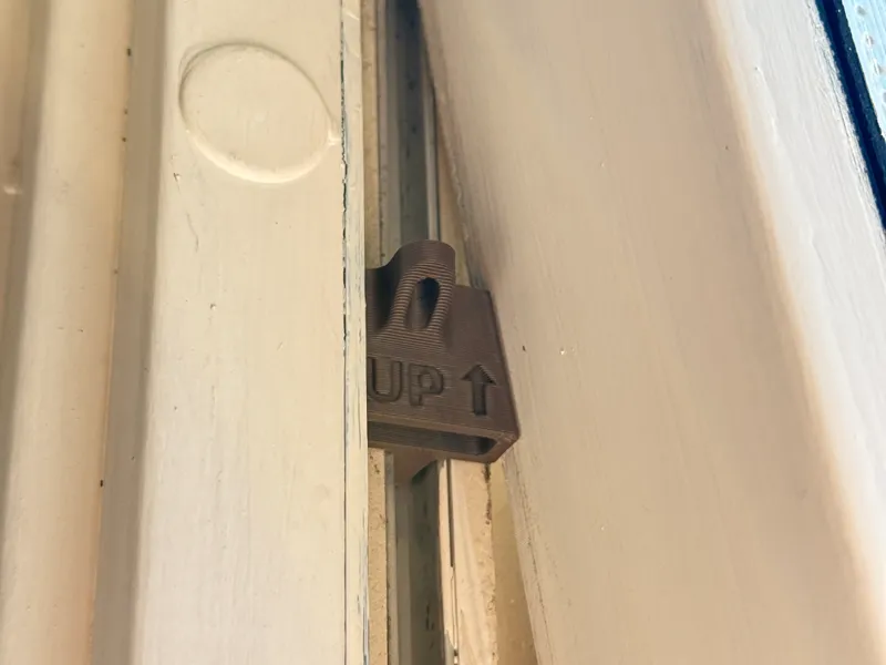 Anti-Slam Window Wedge