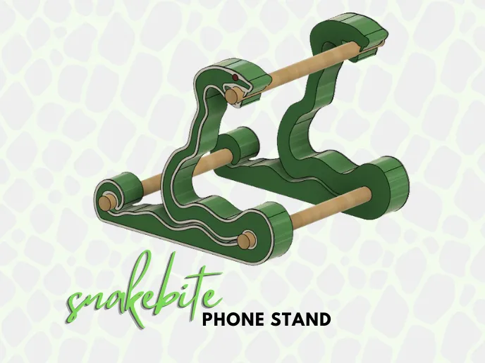 phone holder / snake / phone stand