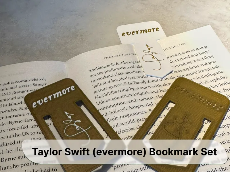 Taylor Swift - evermore - bookmarks (AMS/no AMS)