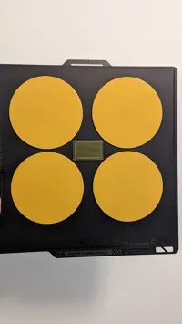 4 on 1 plate - only 3 filament changes - face down