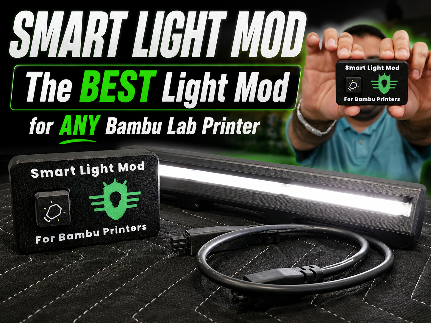 Bambu Light Mod — The Mod Every Bambu Owner Needs