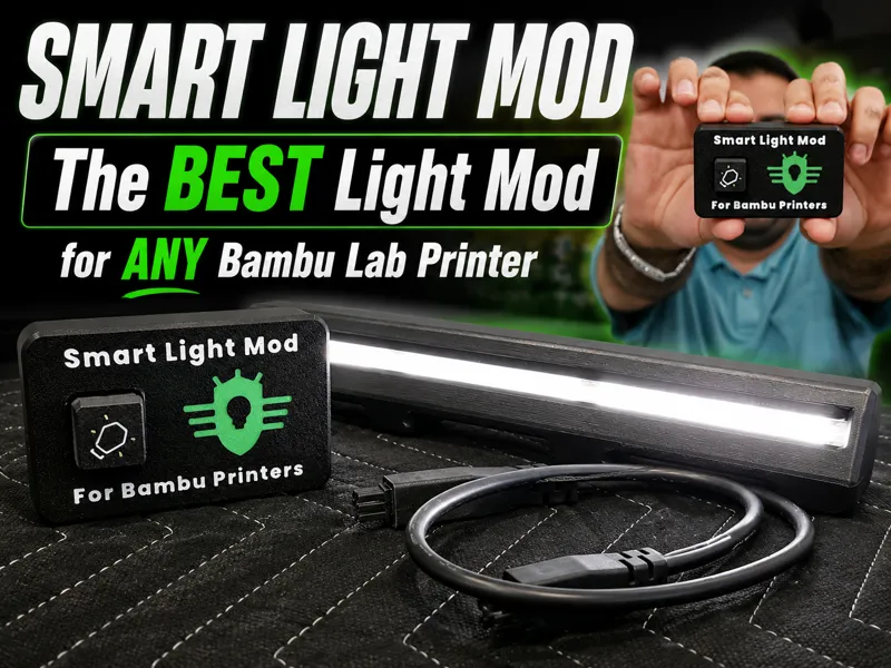Bambu Light Mod — The Mod Every Bambu Owner Needs