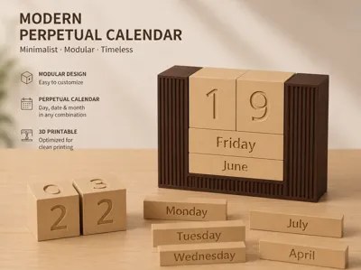 Perpetual Calendar System "MOKU"