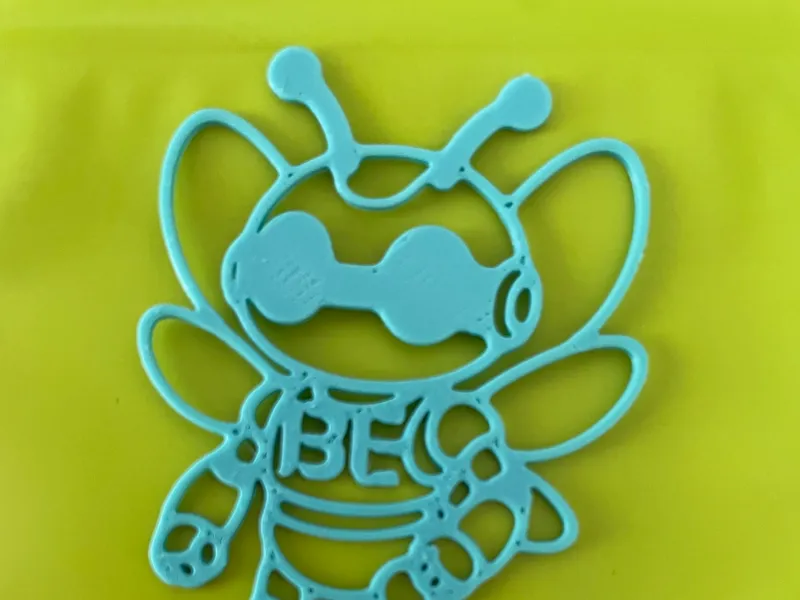Robot Bee Keychain