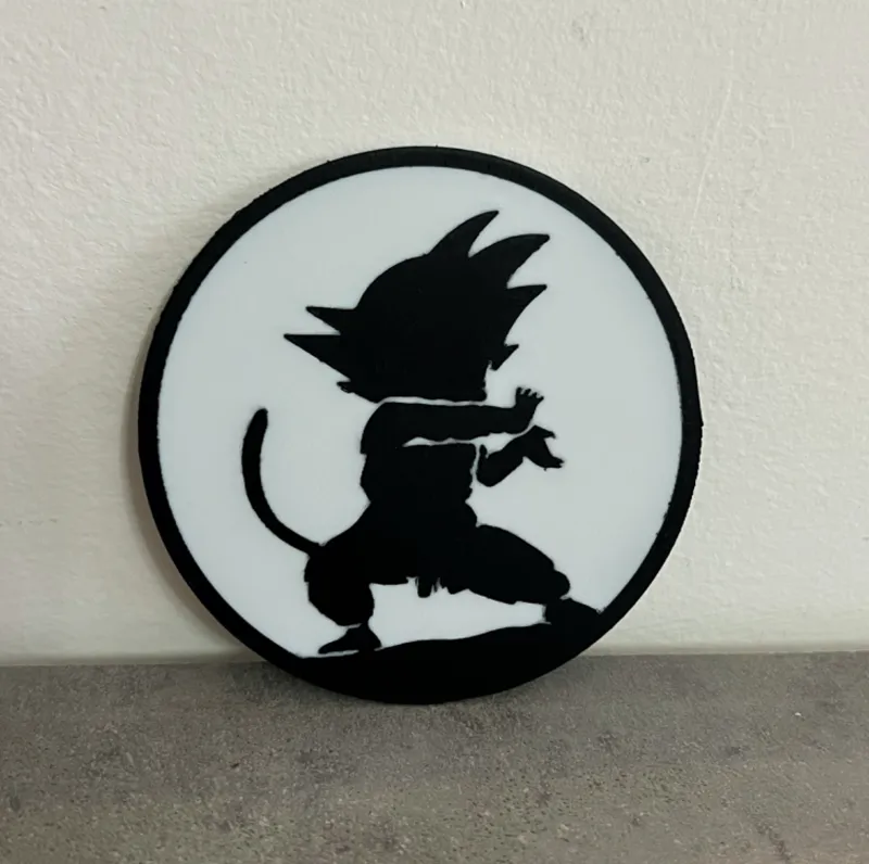 Goku' s Coaster/keychain Dragonball