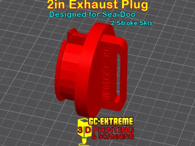 Sea-Doo 2inch Exhaust Plug