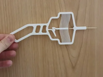 Toothpick gun