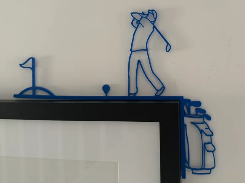 Golf Player - Door Corner