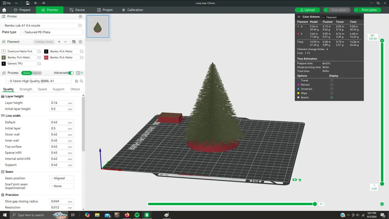 Christmas Tree with Skirt view 3