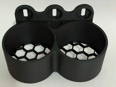 Double 60mm Bottle Holder for IKEA Skadis