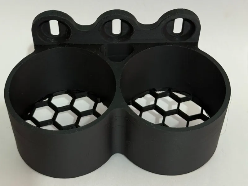 Soporte Doble de Botes de 60mm para IKEA Skadis