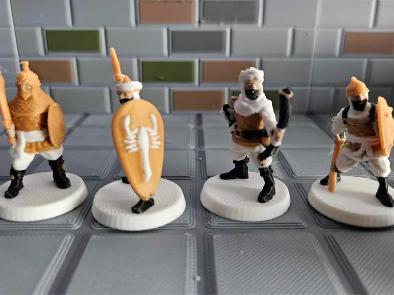 Saracen Warriors - Coloured and Support Free