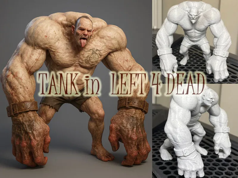 Zombie Tank from Left 4 Dead|Tank·求生之路