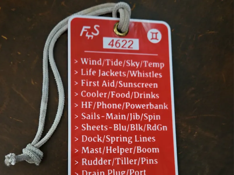 Flying Scot Crosscheck/Checklist