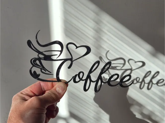 Wall Deco Coffee Love Shadow Picture