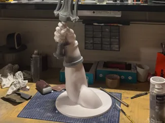 He-man power sword braccio stand d'esposizione
