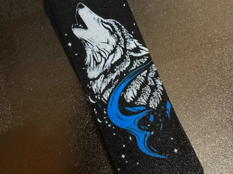 Howling Wolf Bookmark