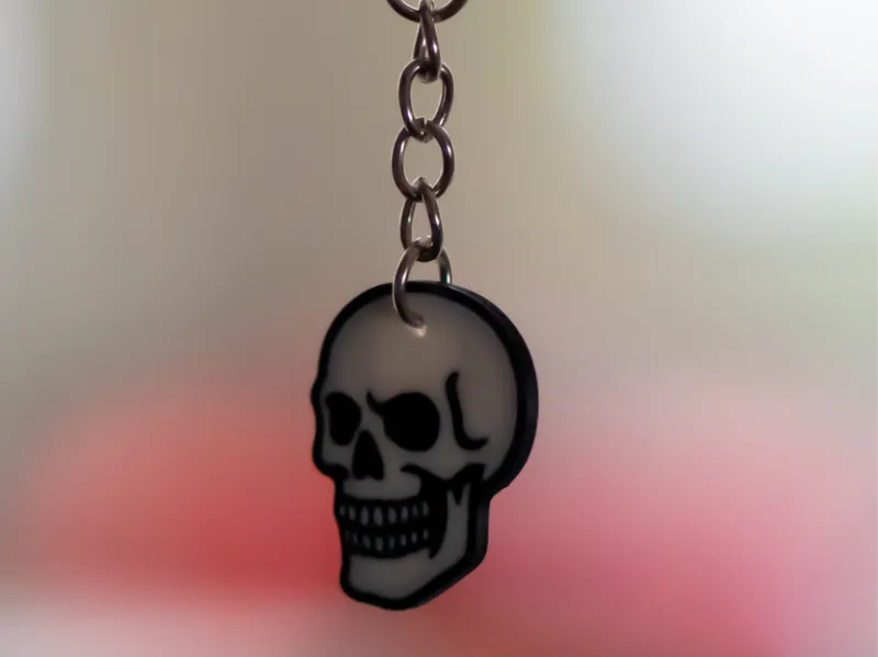 Totenkopf Schlüsselanhänger