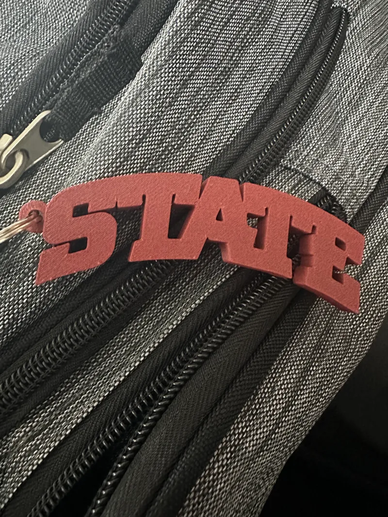 Iowa State Keychain