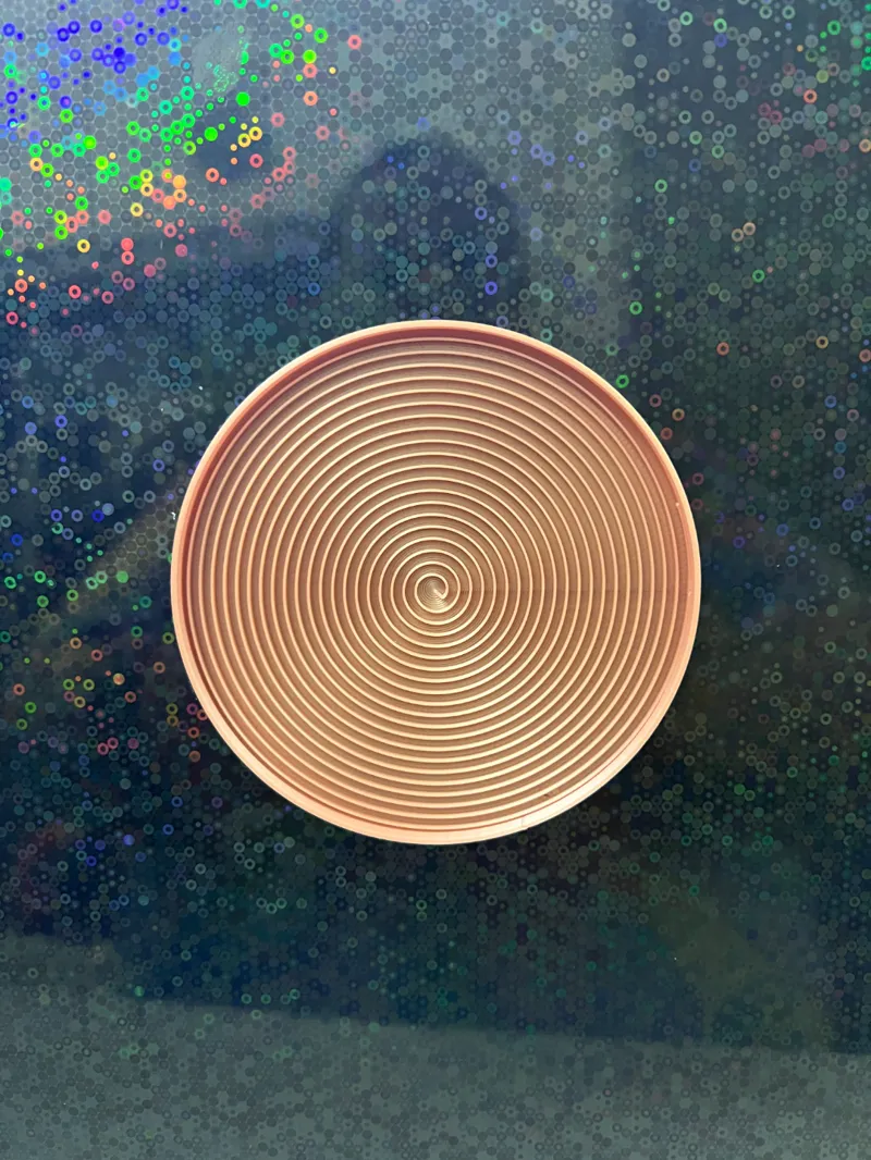 Drink Coaster -  Archimedian Curves Fill Design