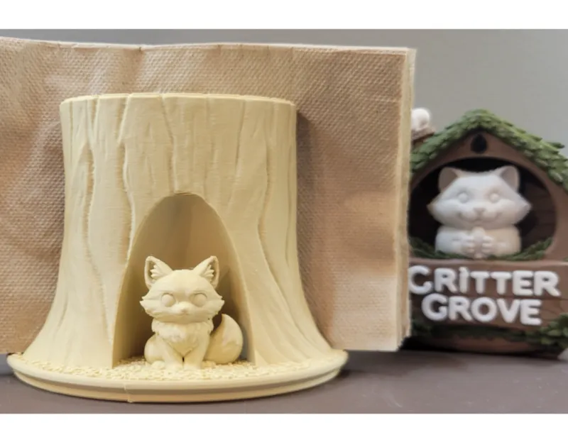 Fox Napkin/Letter Holder