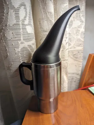 Car headlight restoration atomizer cup funnel