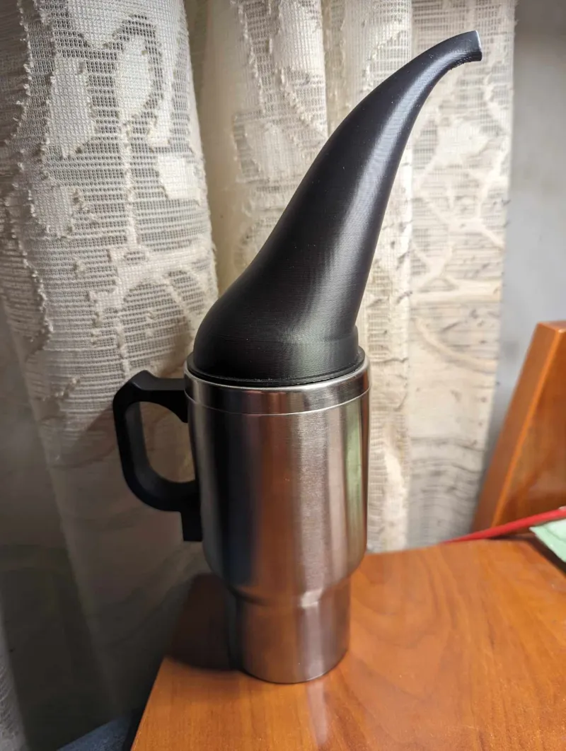 Car headlight restoration atomizer cup funnel