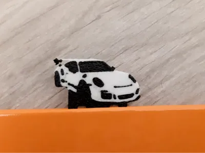 PORSCHE Car Bookmark