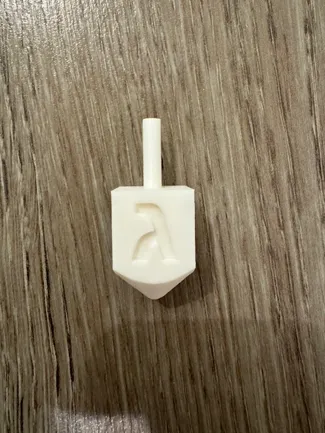 Dreidel For Hanukkah (Rounded bottom)