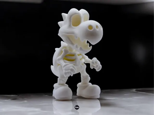 DryBone / Skelett Yoshi - FanArt
